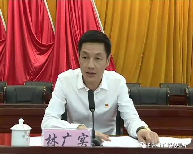 市政府副市长林广实主持会议.