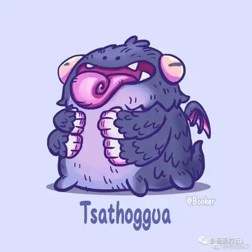 克苏鲁神话q版萌萌哒古神_腾讯新闻