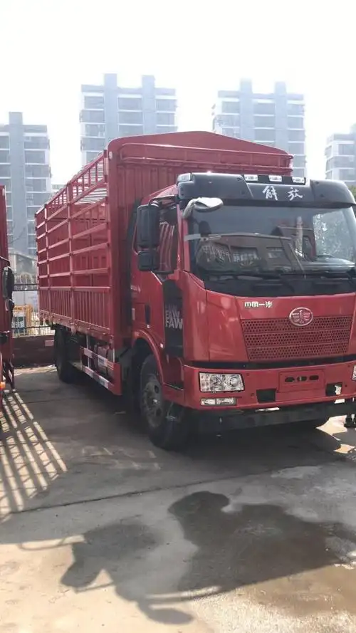 本人带车求职,出租6.8米解放牌高栏货车