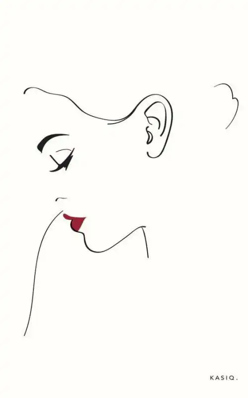 少就是多极简主义人体画