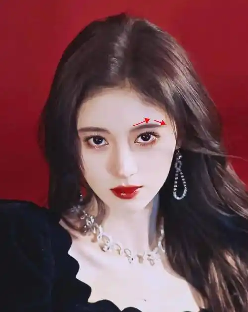 跟鞠婧祎学学,绝美野生眉好看又显气质_眉毛_眉眼_眉笔