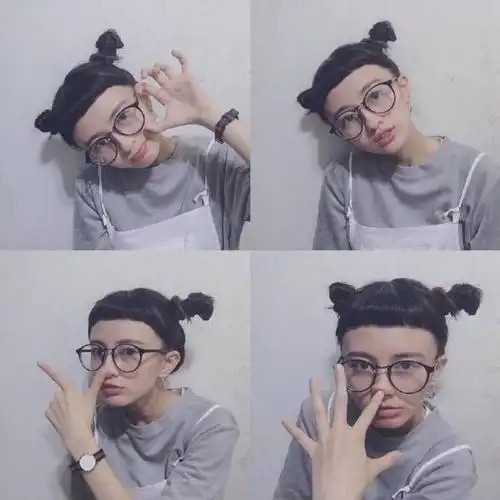 拍照表情 转自微博