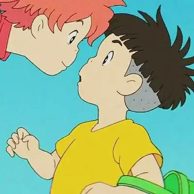 情侣头像/波妞喜欢宗介