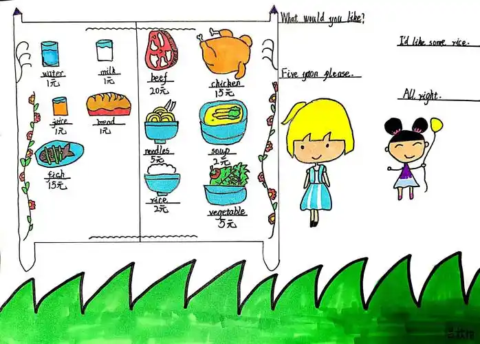 美美食谱 美美英语 甘州中学四5班英语实践作业展