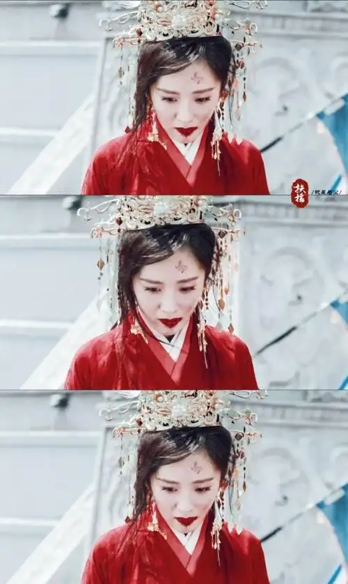 古风红衣美女杨幂