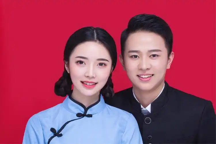 最美结婚证件照等你来撩!