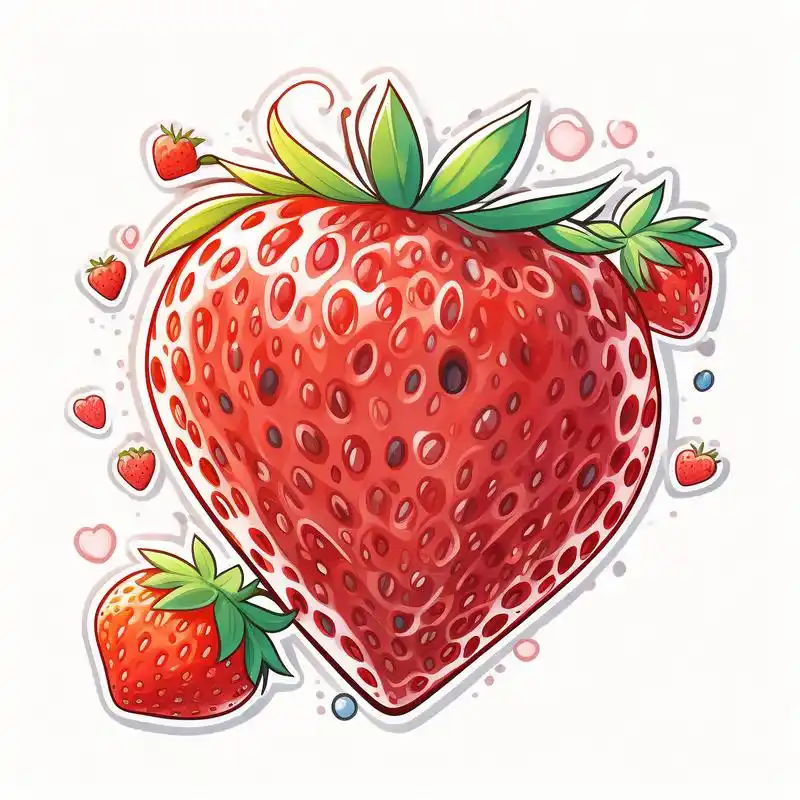 91可爱草莓头像大放送95 亲们,想要一款与众不同的头像吗?