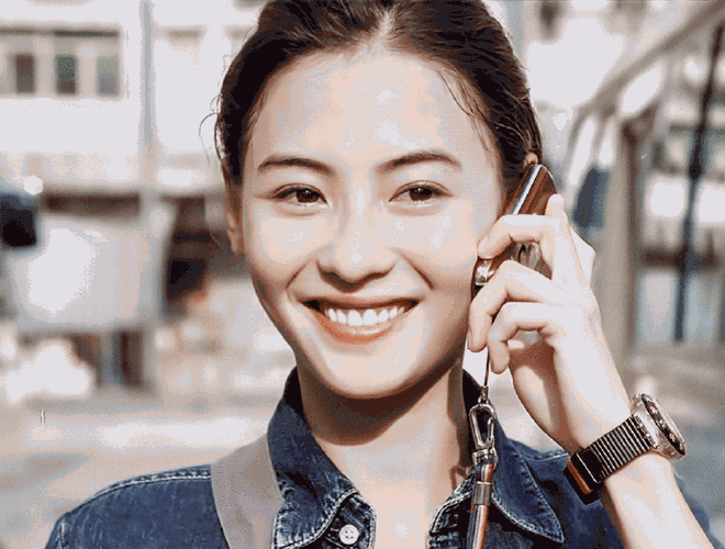 张柏芝真的可以越素越美