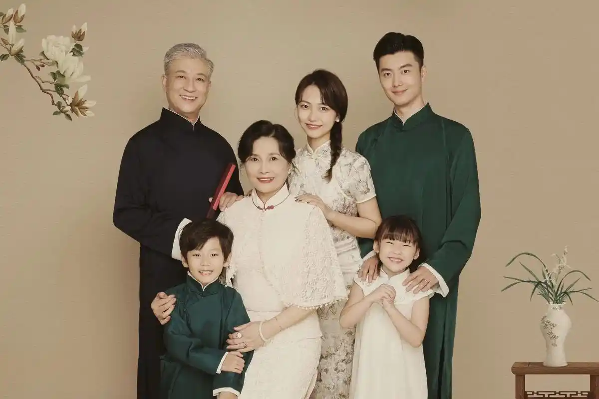 民国风全家福经典永不过时