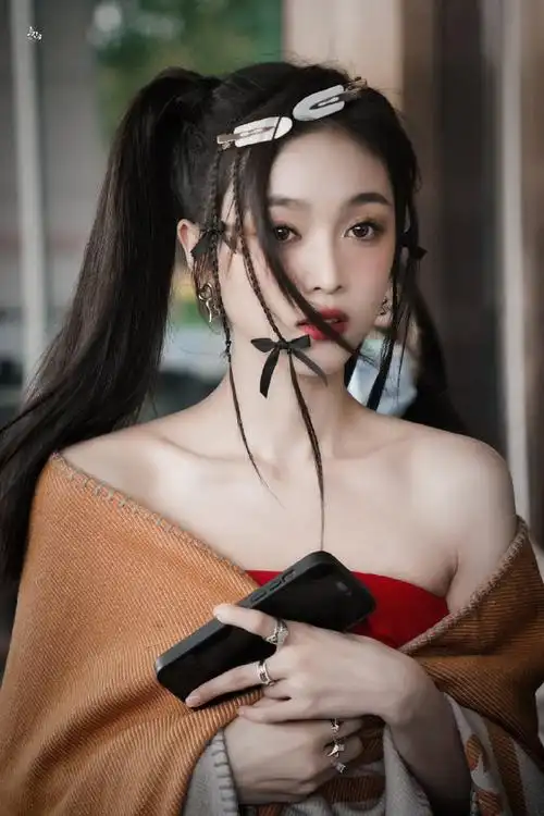 吴宣仪双马尾编发造型##吴宣仪y2k发型