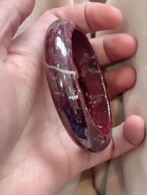 朱砂原矿手镯