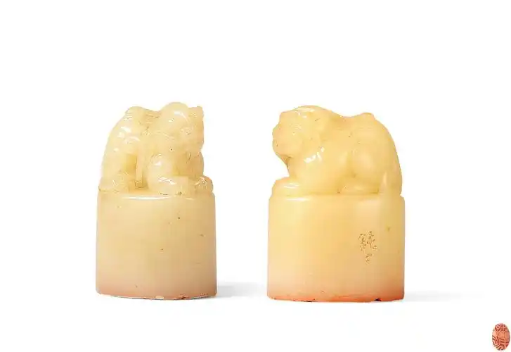 【清中期 丁敬刻芙蓉兽钮闲章】拍卖品_图片_价格_鉴赏_笔墨纸砚_雅昌