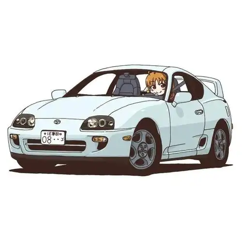 可爱的丰田系列卡通汽车你们喜欢哪个呢