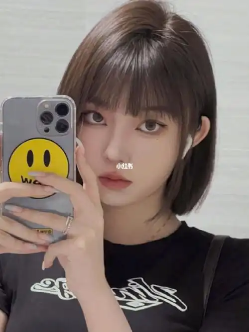 少女感小短发拯救圆脸方脸蓬松韩系初恋头