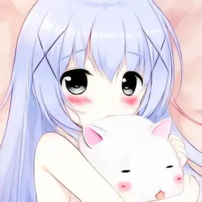 卡通头像女呆萌动漫高清图片_女生动漫头像_头像屋