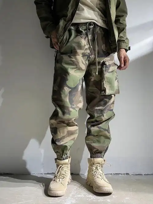 没有人比我帅6904户古经典迷彩工装裤