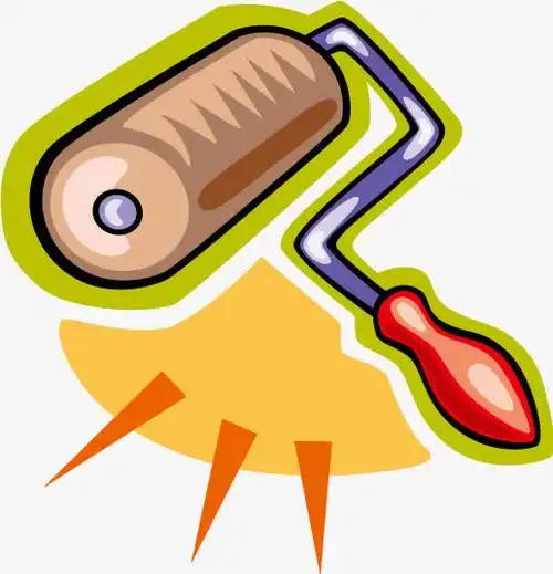 卡通装修工具矢量