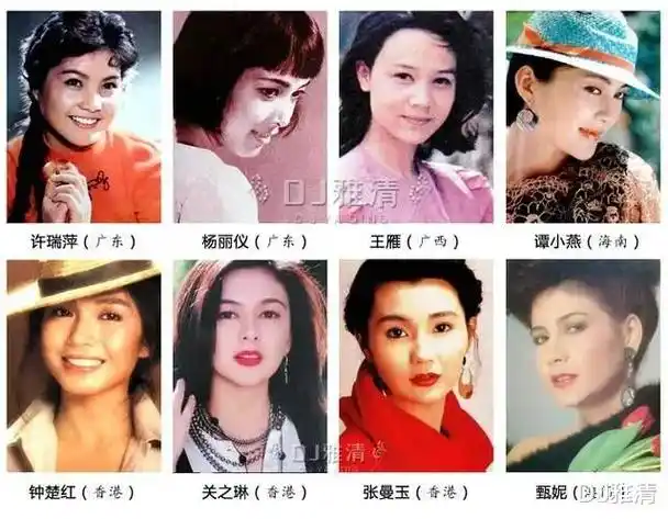 80年代120位女明星,到如今有多少人还记得? - 抖音