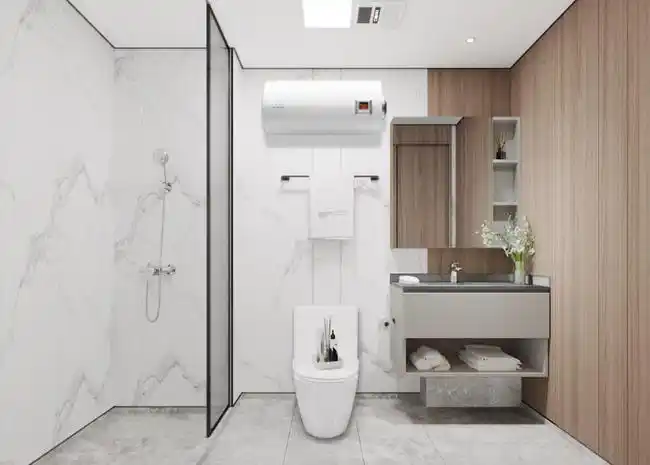 视觉设计上,当下轻奢雅致,简约大气的卫生间设计受到越来越多年轻人的