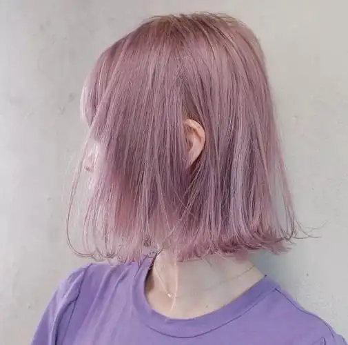 潮色潮短发发型