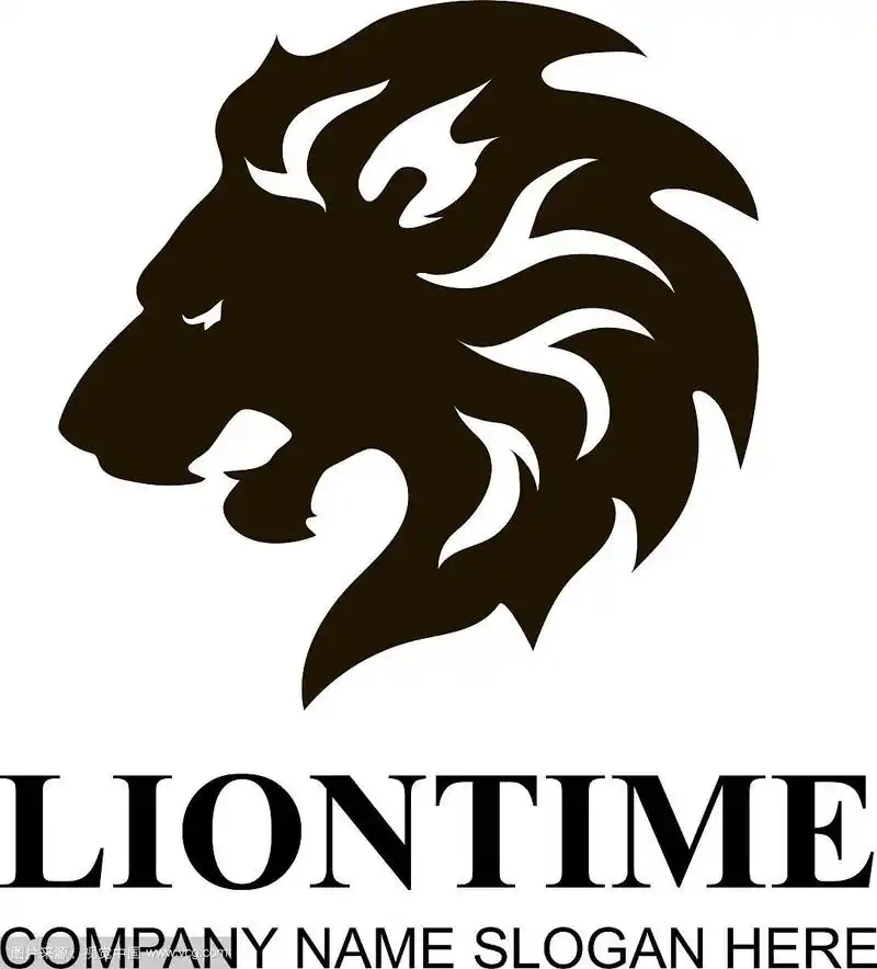 狮子头标志标志标志设计元素