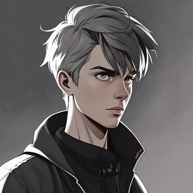 手绘风格男生头像,霸气高冷90 手绘风格男生头像来啦!