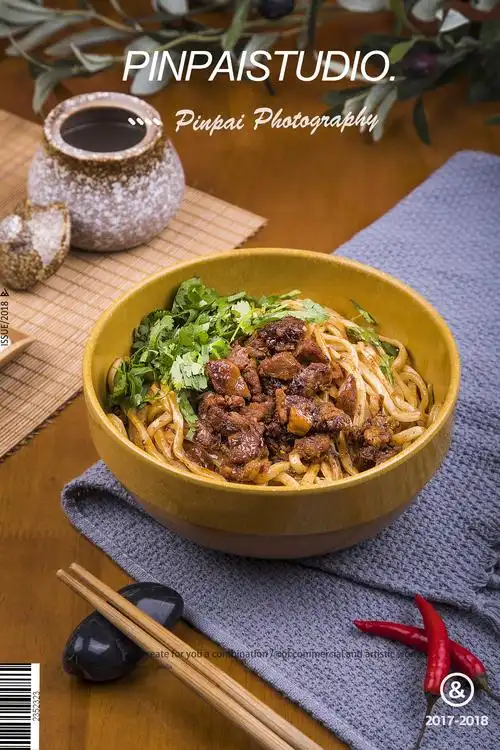 美食摄影/美团外卖菜品摄影/牛肉面菜谱制作