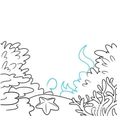 海底植物怎么 strong>画 /strong>