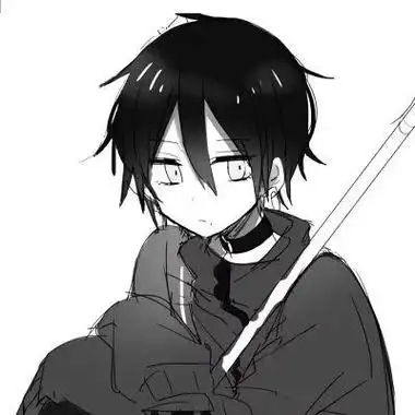 冷酷动漫黑白帅气头像个性超拽男头大全男生头像美头