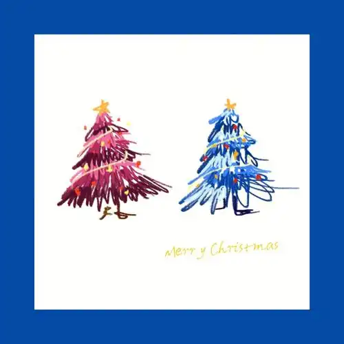 78备忘录涂鸦简易圣诞树附教程