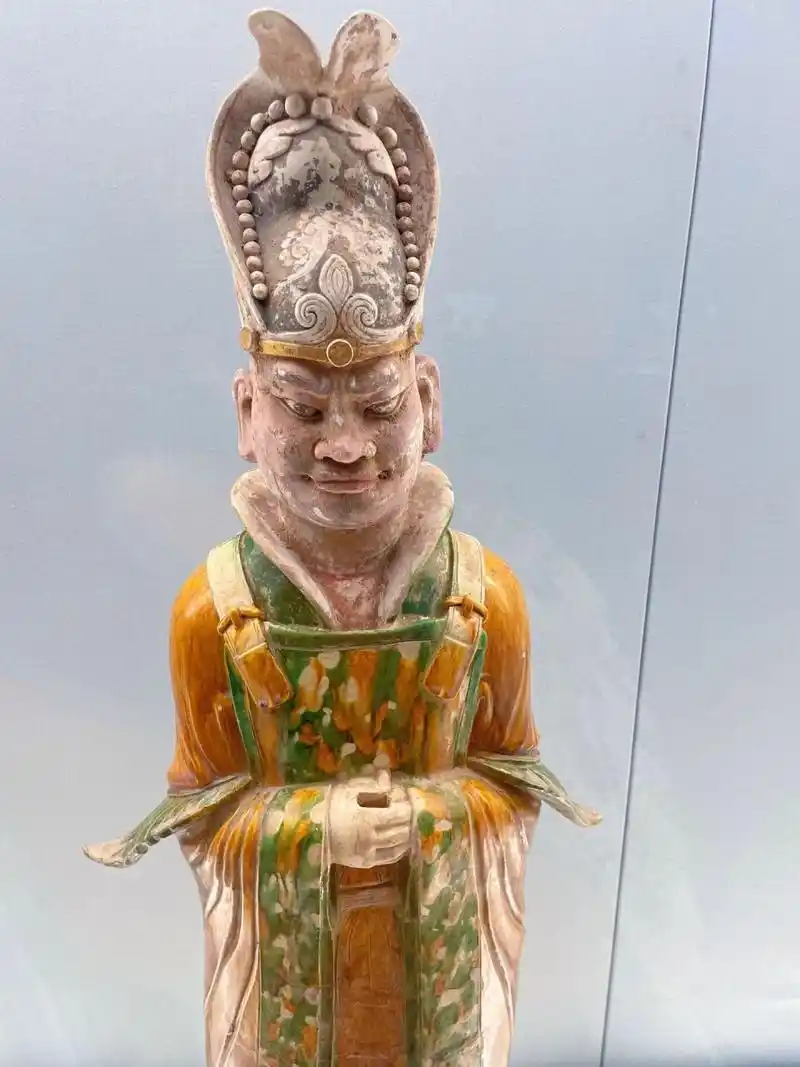 上海博物馆 『唐三彩』 中国古代陶瓷烧制工艺的珍品,全名唐代三彩釉