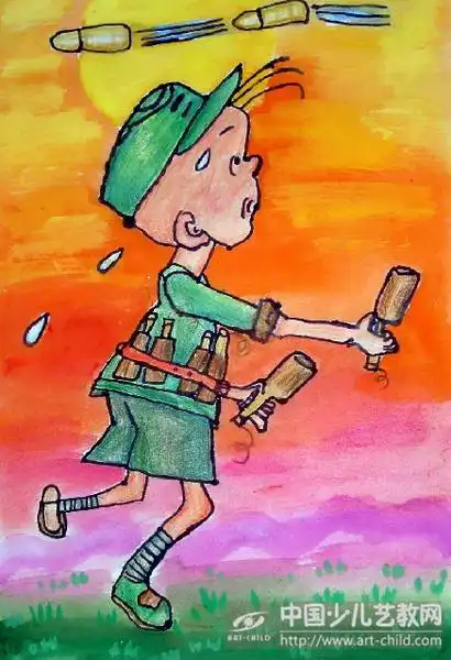 作品名称:  《三毛从军记》