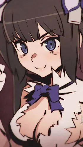 在地下城寻求邂逅是否搞错了什么女主角赫斯缇亚双马尾手机壁纸图片(2