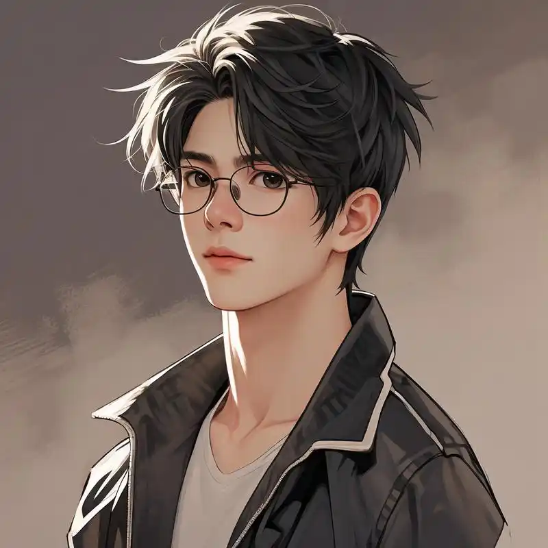 😎 动漫眼镜男头像精选 哇,看看这些超酷的动漫眼镜男头像!