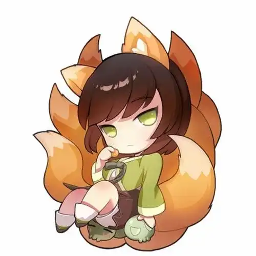 cgwall游戏原画网站_九尾狐 (goddess war - 女神战争 -)