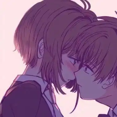 男生和女生接吻照片头像