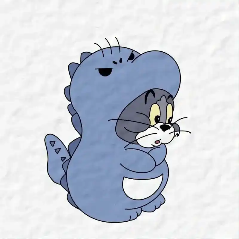 19猫和老鼠情头#情头分享 #超甜情侣头像 #卡通情头  - 抖音