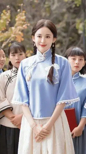 富贵花景甜民国剧照曝光,美貌叫板同造型刘亦菲,娜扎,谁更美?