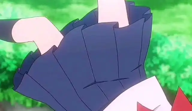 动漫中的反重力裙子,不存在的,高木同学这样穿裙子没人举报