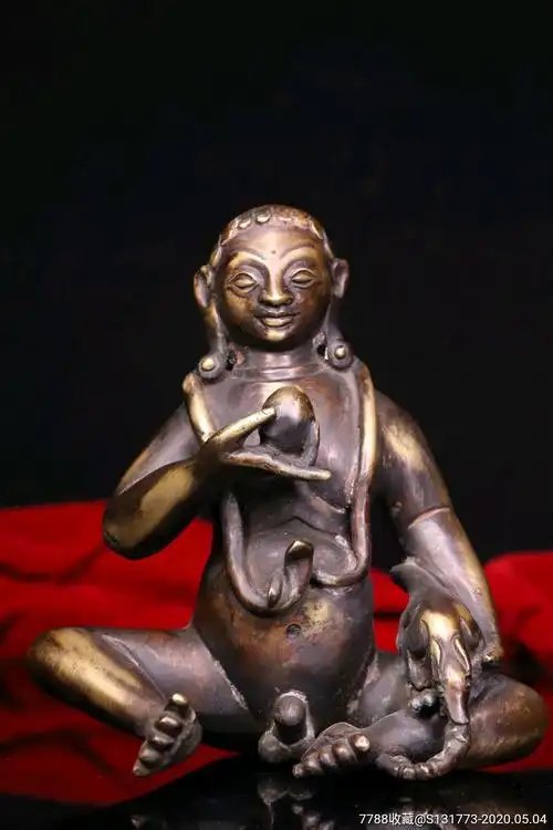 厚重纯铜欢喜佛 实心纯铜欢喜佛