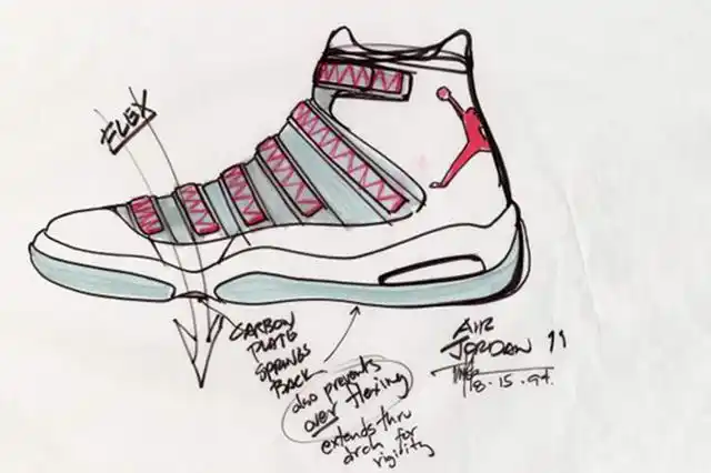 热门aj系列设计手稿合集