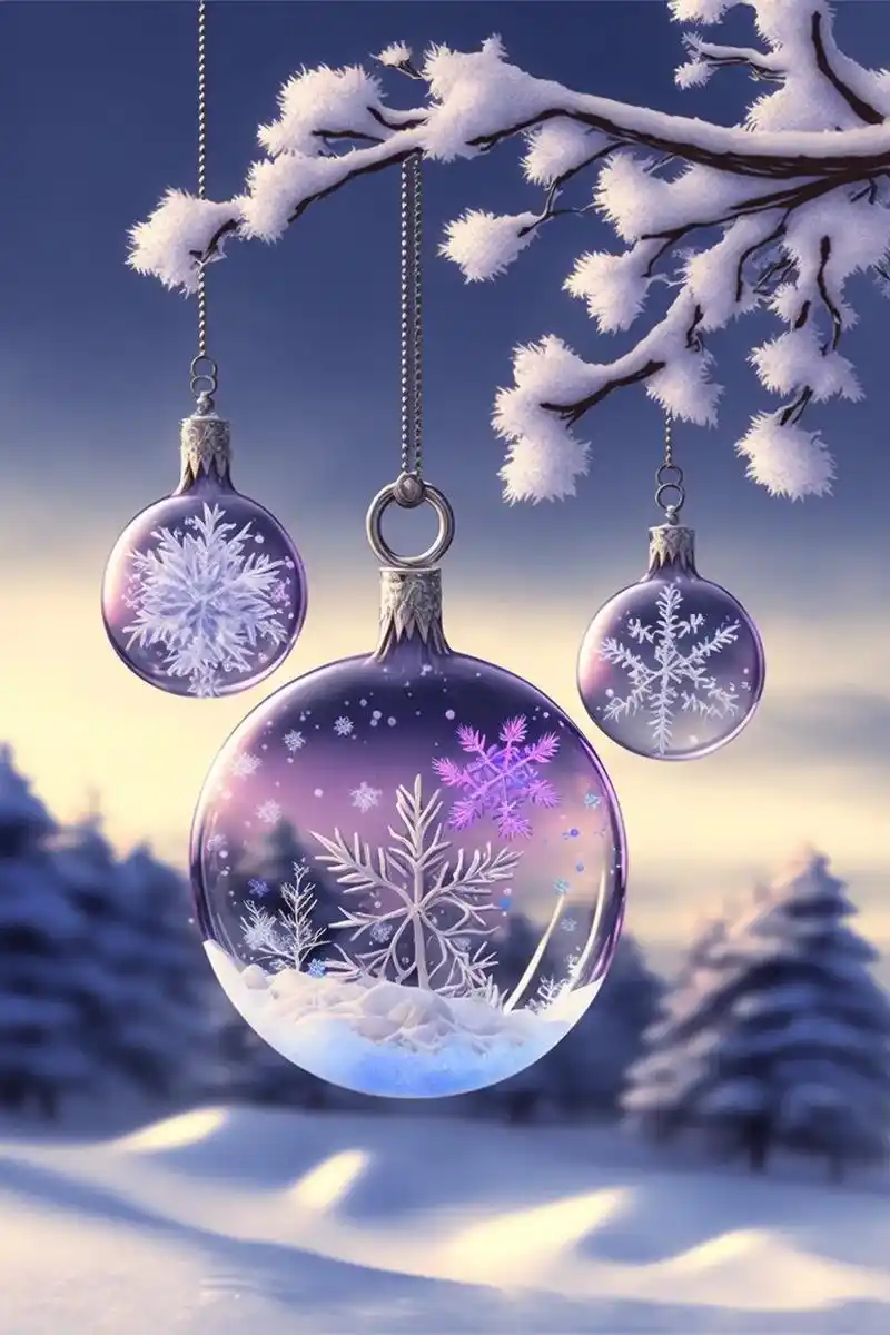 美丽精致的紫色透明水晶风铃#图文伙伴计划 #ai绘画 #高清 - 抖音