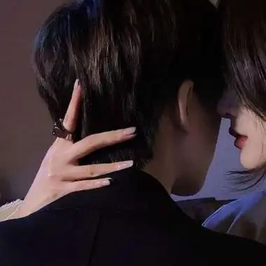 超撩人的禁欲真人情侣头像高颜值