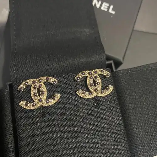 香奈儿经典双c耳钉