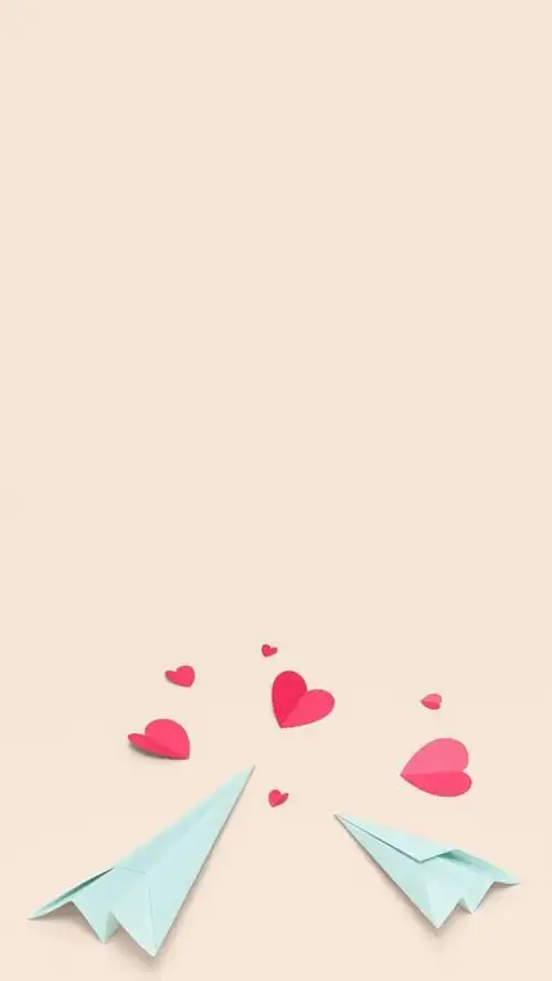 浪漫爱心情人节背景