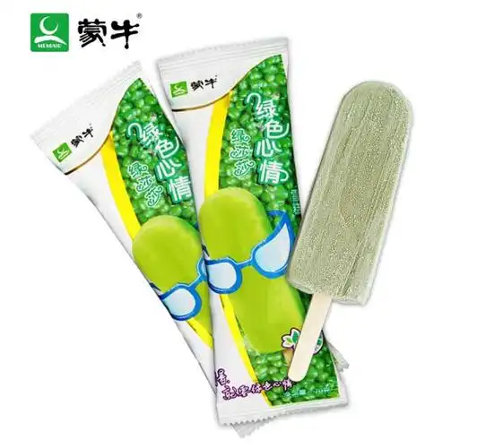 蒙牛绿色心情绿豆雪糕70g支冰棍