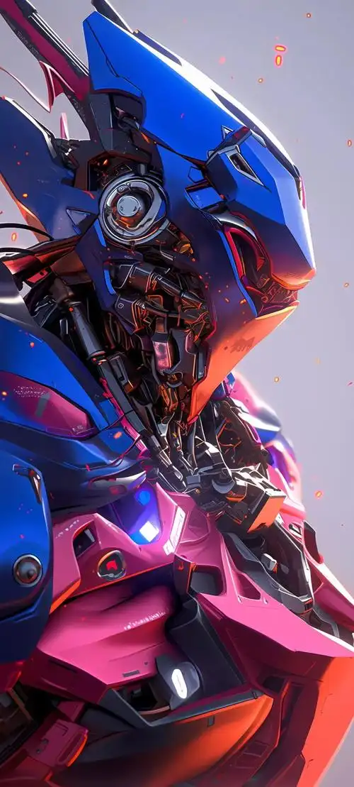 手机壁纸以科幻与未来主义为灵感,展现设计师的创造力和机械美学理解