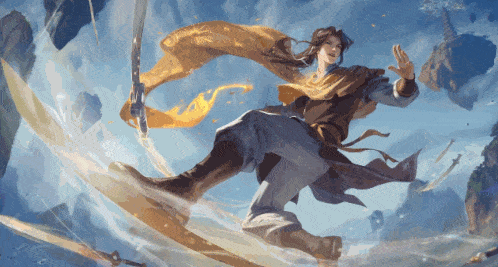 王者荣耀李逍遥皮肤特效王者荣耀曜李逍遥皮肤特效展示