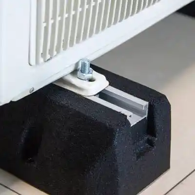 波瑞达空调外机减震垫防震垫落地架降噪橡胶法国大脚隔音防水底座