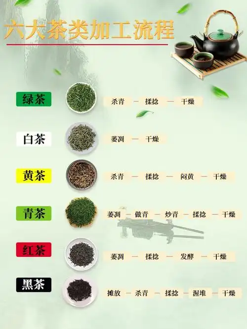 六大茶类的工艺你知道多少63